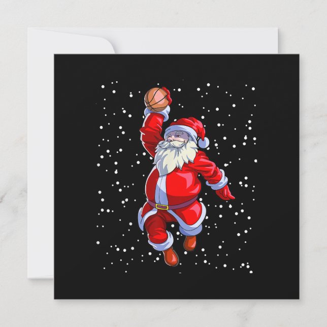 Reserva La Fecha Navidades de baloncesto hombres camisetas niños ba (Anverso)