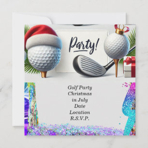 Reserva La Fecha Navidades de golf en julio para golfistas con bola