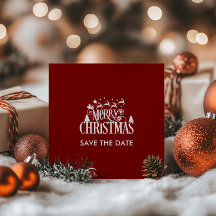 Navidades rojos profundos Fiesta Brunch