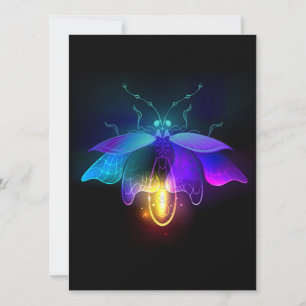 Reserva La Fecha Neon Firefly en negro