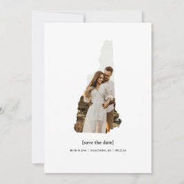Reserva La Fecha New Hampshire Save the Date Photo Card