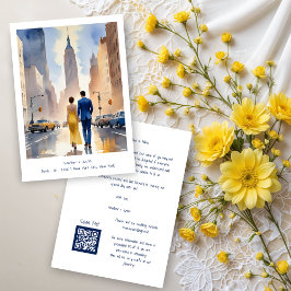 Reserva La Fecha New York Iconic Building Cute Cityscape Wedding