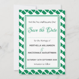 Reserva La Fecha NIGERIA FLAG Personalizada Scripture Naija Nigeria