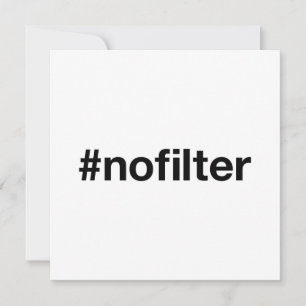 Reserva La Fecha NO FILTER Hashtag