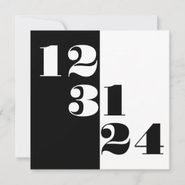 Reserva La Fecha Nochevieja Guarda la fecha 12 31 24 Boda