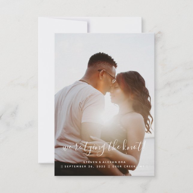 Reserva La Fecha Nos Casamos (Anverso)