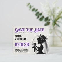 Novia con Voodoo Doll Groom