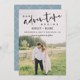 Reserva La Fecha Nuestra aventura comienza con guión Guardar la fot