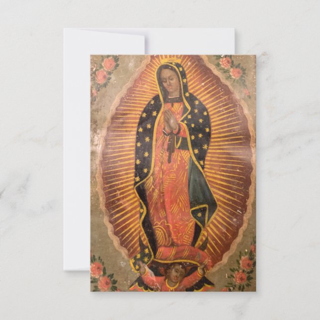 Reserva La Fecha Nuestra Señora De Guadalupe (Anverso)
