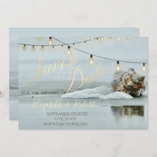 Reserva La Fecha Ocean Beach Seashell String Light Ahorra La Fecha