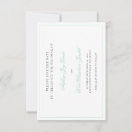 Reserva La Fecha Ocean Jade, el clásico verde de la menta salva la 