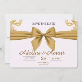 Reserva La Fecha Organic Modern Save the Date Card