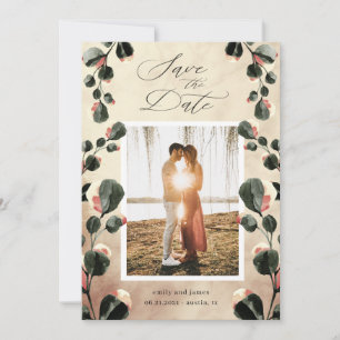 Reserva La Fecha Otoño sensación Octubre Tonos Foto guardar la fech