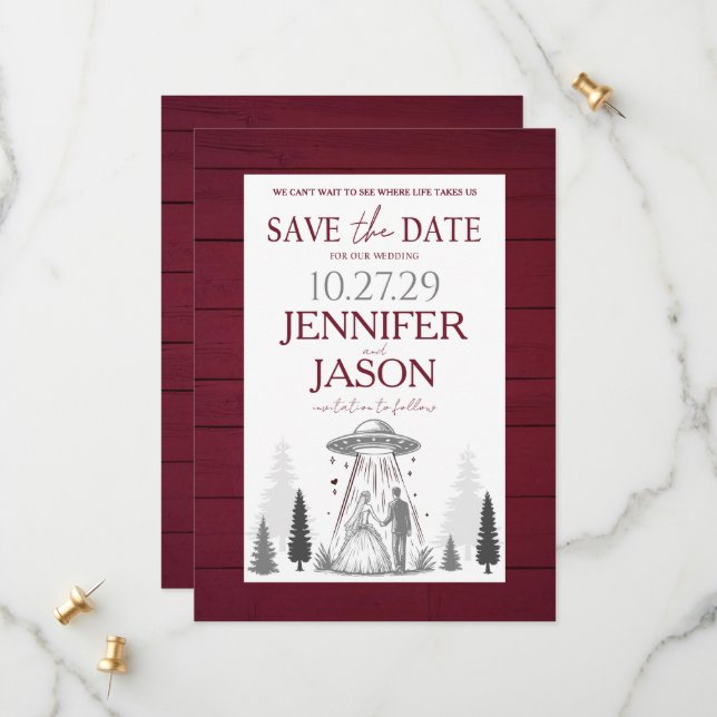 Reserva La Fecha Out of this World (Anverso/Reverso In Situ)