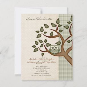 Reserva La Fecha Owl Boda
