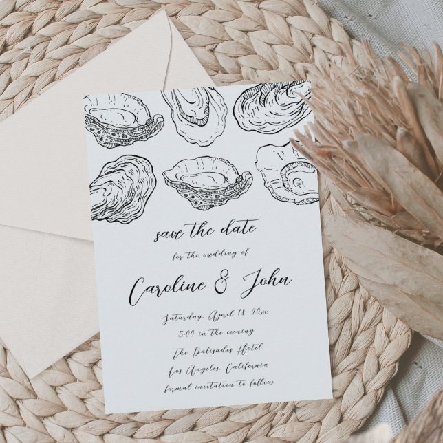 Reserva La Fecha Oyster Save the Date - Oyster Boda (Subido por el creador)
