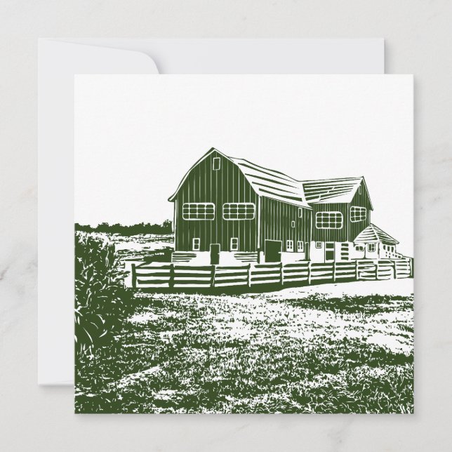 Reserva La Fecha Paisaje campestre estilo madera casa de campo (Anverso)