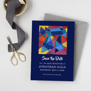 Reserva La Fecha Palabra hebrea pintada "Chai" - Vida