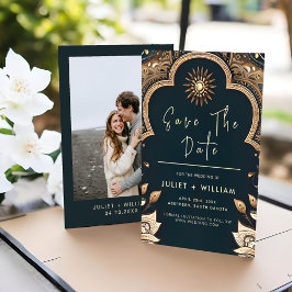 Reserva La Fecha Palacio Hindi Henna Mehndi Boda de estilo indio