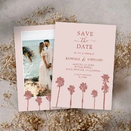 Reserva La Fecha Palm Tree Romance Boda Suite Guardar la fecha