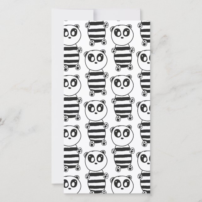 Reserva La Fecha Panda Kids (Anverso)