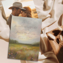 Panorama abstracto de la foto de Wildflower Meadow