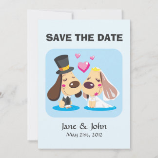 Reserva La Fecha Pareja de Perros Casados