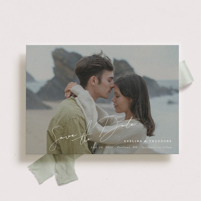Reserva La Fecha Parker Landscape Photo Wedding Guardar la fecha (Subido por el creador)