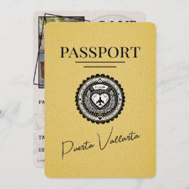 Reserva La Fecha Pasaporte amarillo Puerta Vallarta Salven la fecha