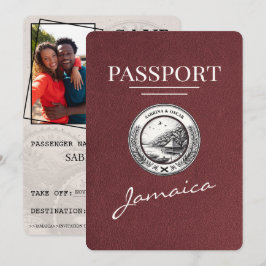 Reserva La Fecha Pasaporte de Borgoña Jamaica salva la fecha