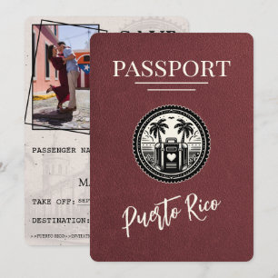 Reserva La Fecha Pasaporte de Borgoña para Puerto Rico