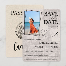 Reserva La Fecha Pasaporte de Cancún de Marfil Salve La Fecha