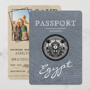 Reserva La Fecha Pasaporte de Egipto de Plata para Anunciar la Fech