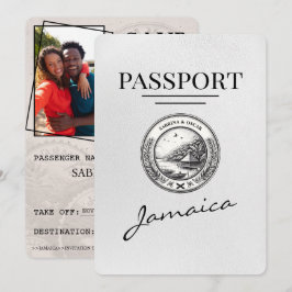 Reserva La Fecha Pasaporte de Jamaica Blanca Salve La Fecha