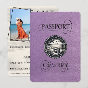 Reserva La Fecha Pasaporte de Lavender Costa Rica