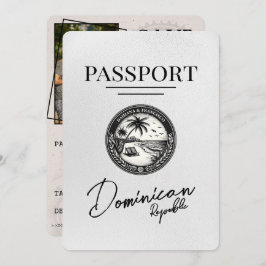 Reserva La Fecha Pasaporte de República Dominicana Blanca Salva La 