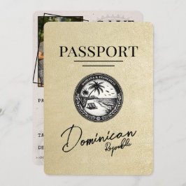 Reserva La Fecha Pasaporte de República Dominicana de Champagne