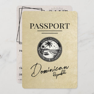 Reserva La Fecha Pasaporte de República Dominicana de Champagne