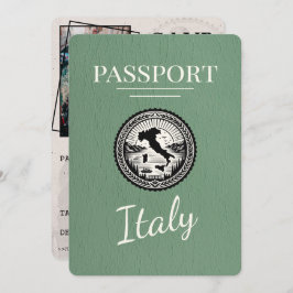 Reserva La Fecha Pasaporte de Sage Green Italia
