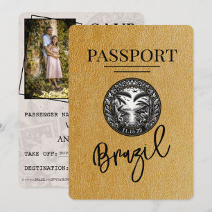 Reserva La Fecha Pasaporte Gold Brasil Salven la fecha