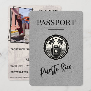 Reserva La Fecha Pasaporte gris de Puerto Rico