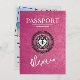 Reserva La Fecha Pasaporte Magenta México Salven la fecha