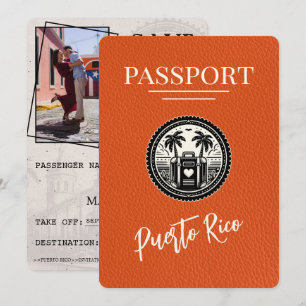 Reserva La Fecha Pasaporte naranja de Puerto Rico