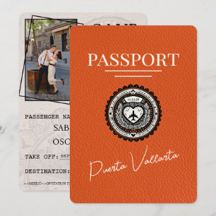 Reserva La Fecha Pasaporte naranja Puerta Vallarta