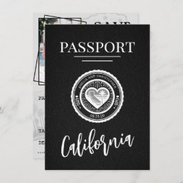 Reserva La Fecha Pasaporte negro de California salva la fecha