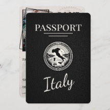 Pasaporte negro de Italia