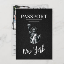 Pasaporte negro de la ciudad de Nueva York salva l