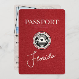 Reserva La Fecha Pasaporte rojo de Florida: salve la fecha