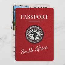 Pasaporte rojo de Sudáfrica
