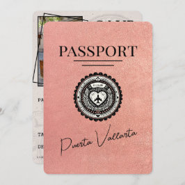 Reserva La Fecha Pasaporte Rosa Gold Puerta Vallarta Guardar la fec